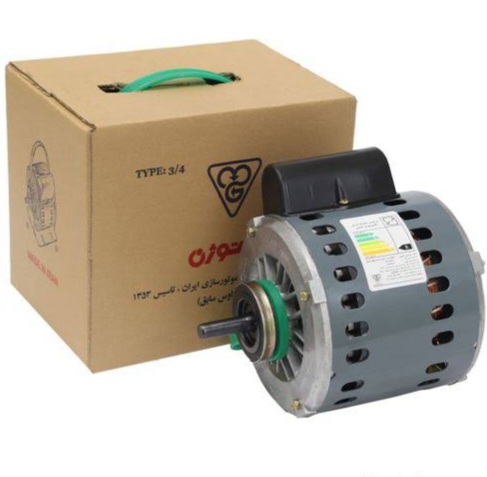 موتور کولر آبی موتوژن ۳/۴ مخصوص کولر ۸۰۰۰/۶۰۰۰